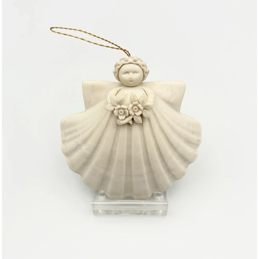 Margaret Furlong 1998 Wild Rose Angel Ornament 3